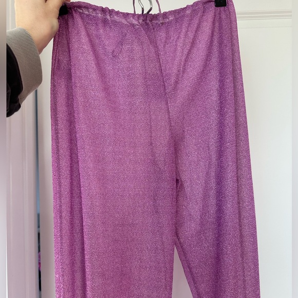Oseree Lumiere Plumage Pants Glicine Size Medium - Picture 7 of 8